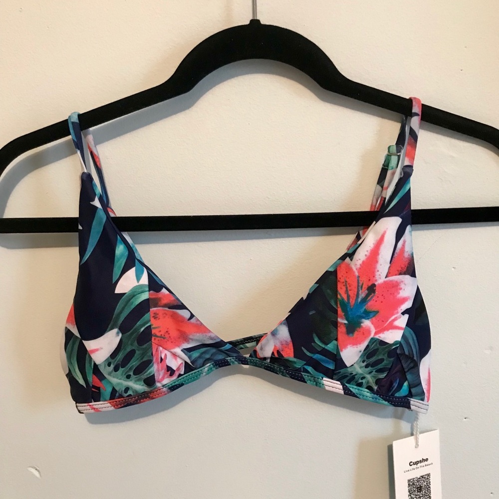 Cupshe Floral Bathing Suit with Padding